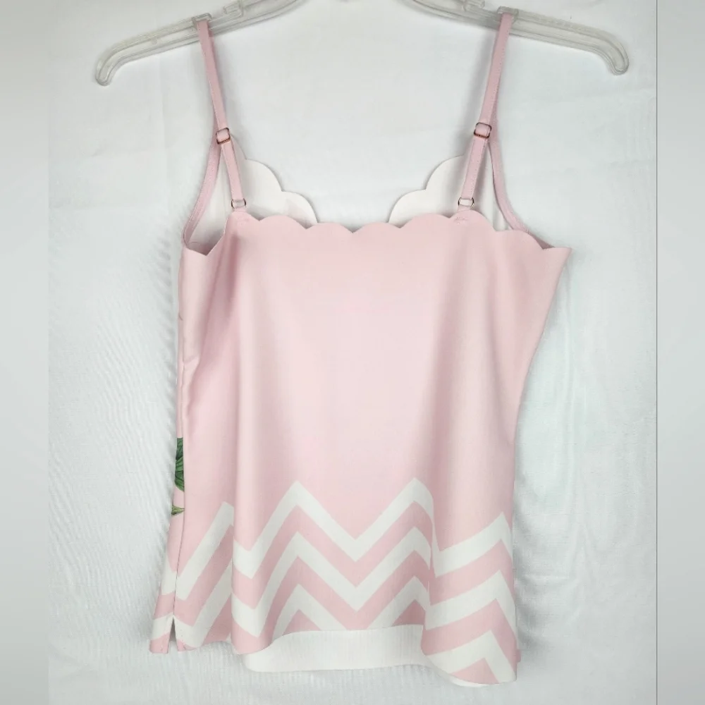 Ted Baker Pink Floral Tank Top - Picture 2 of 7